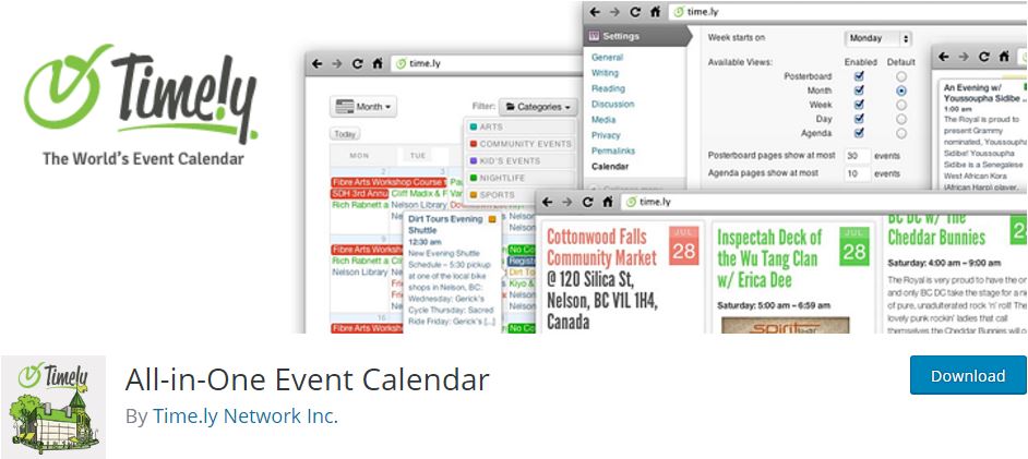 All-in-One Event Calendar
