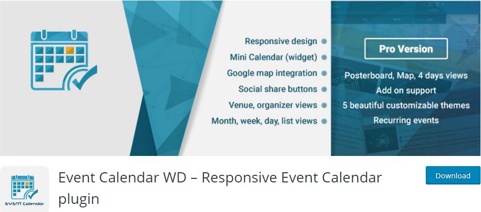 Event Calendar WD