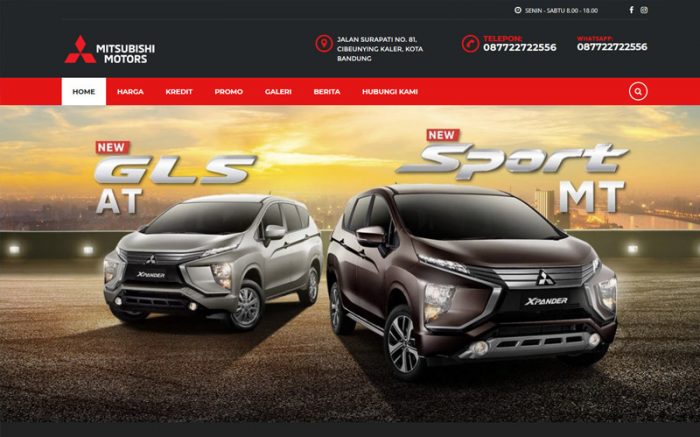 mitsubishi mobil bandung