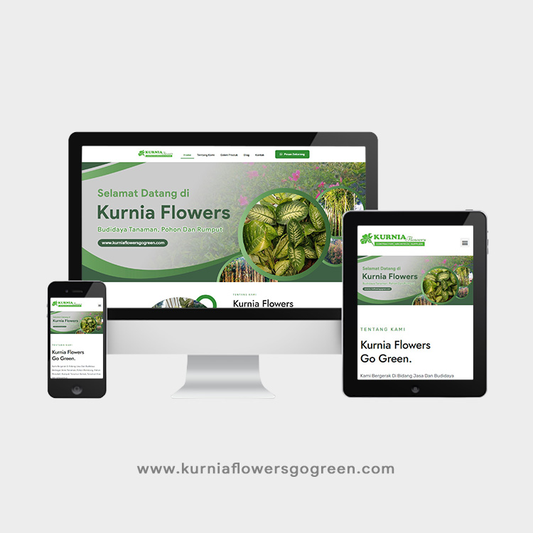 Kurnia Flowers Go Green